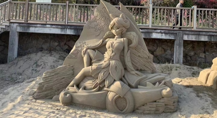 温州市黄金海岸沙雕艺术节